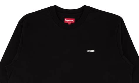 Supreme Metallic Box Logo L/S Tee Magenta 